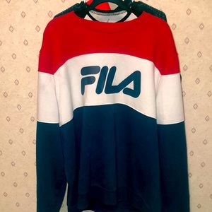 FILA tri-color vintage sweatshirt